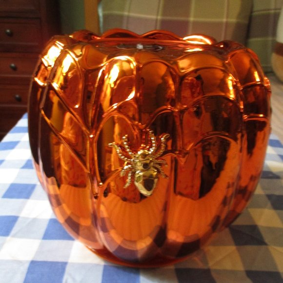 Bath & Body Works Other - BRAND NEW Pumpkin Skull HALLOWEEN 2023 3-Wick Candle Holder Bath & Body Works